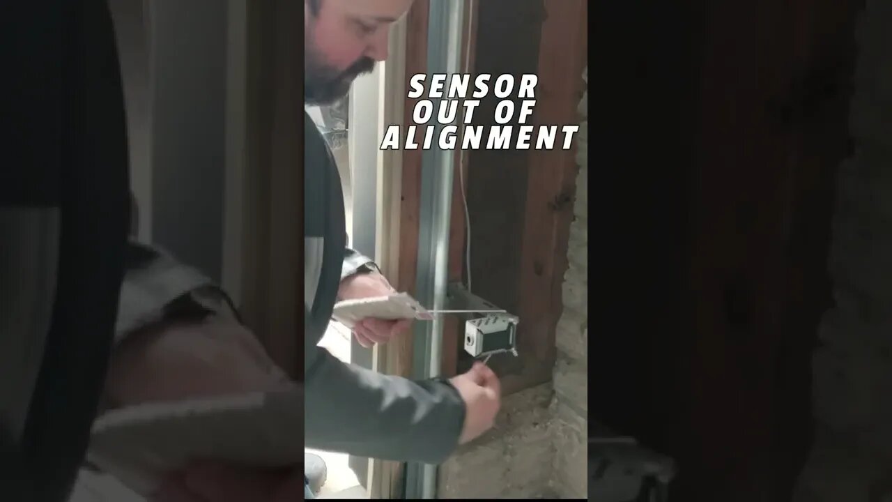 Garage Door Sensor out of Alignment | Quick fix