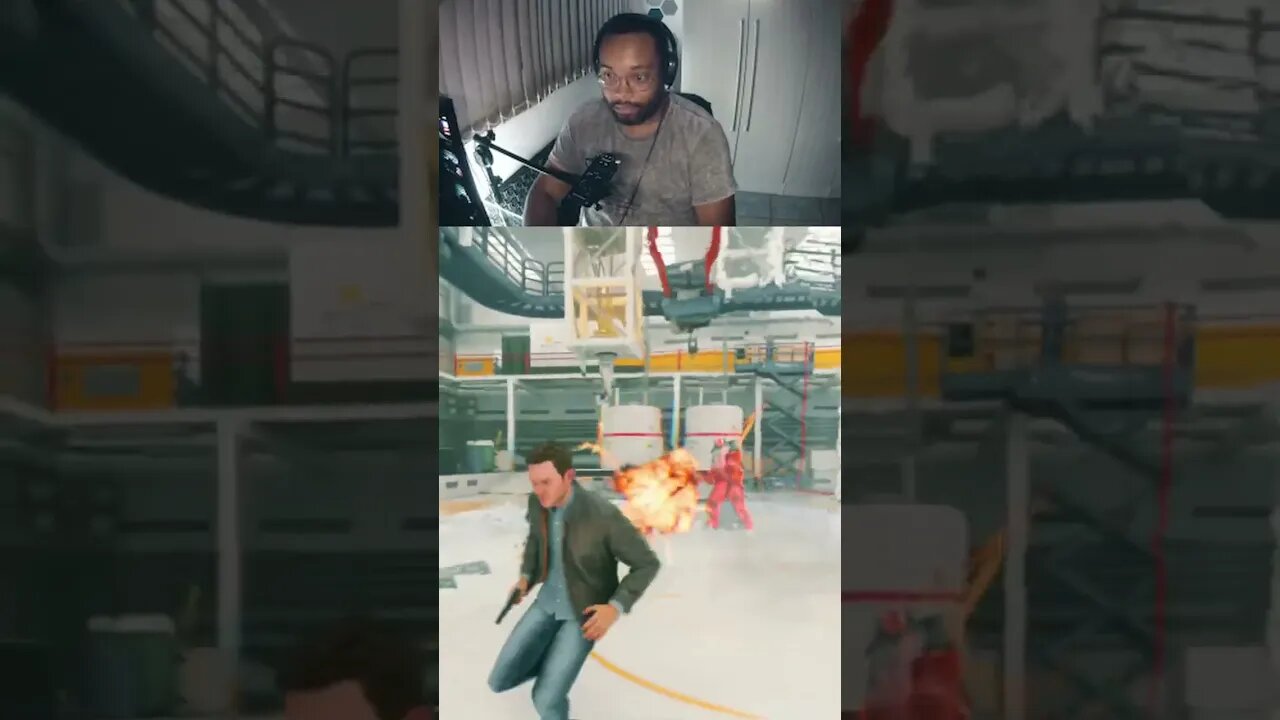 OLHA O TAMANHO DESSE | Quantum Break #quantumbreak #shorts