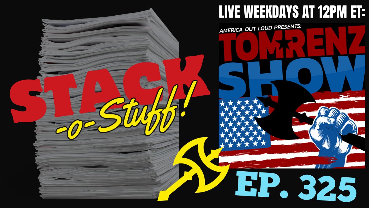 Stack-o-Stuff ep. 325 - Is Jim Jordan for Real?