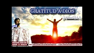 Gratitud a Dios - EDGAR CRUZ MINISTRIES