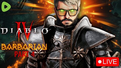 🔴LIVE - Diablo IV MASTERCLASS in skill and lying about skill - Part 4