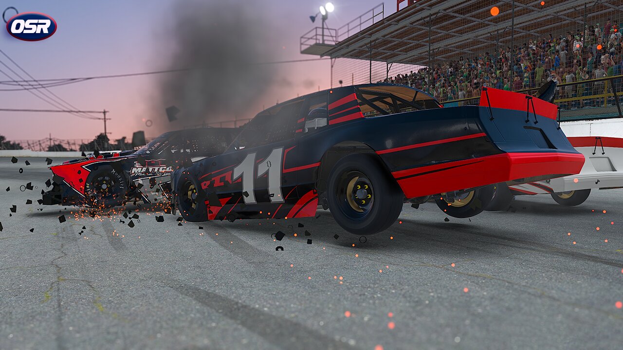 🏁 Street Stock Struggle Bus: iRacing Asphalt Racing at "The Steel Palace" 🚗💨💥