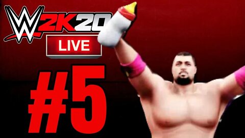 WWE 2k20: My Career - Episode #5 - J.B. Gunner in a Loser Wears a Diaper Match?