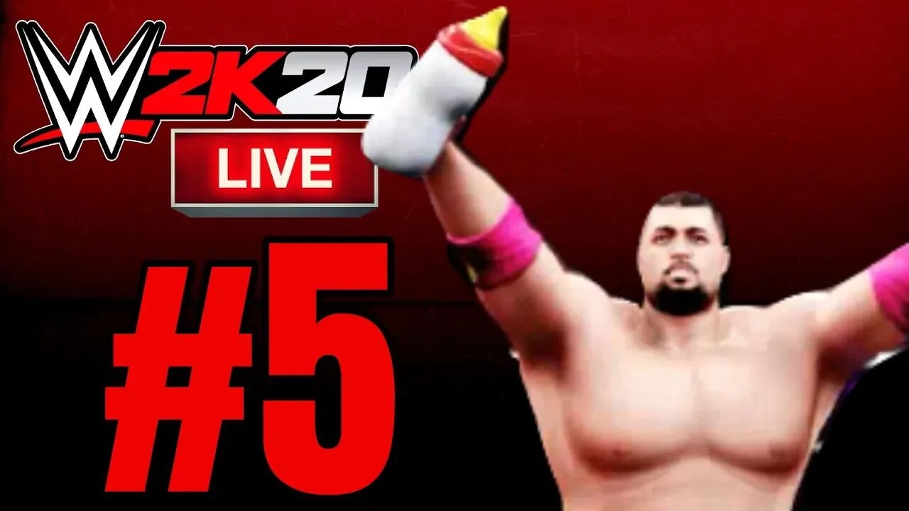 WWE 2k20: My Career - Episode #5 - J.B. Gunner in a Loser Wears a Diaper Match?