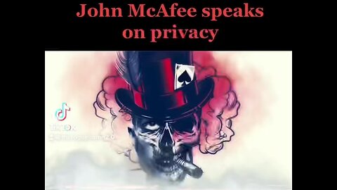 John McAfee Speaks On Privacy