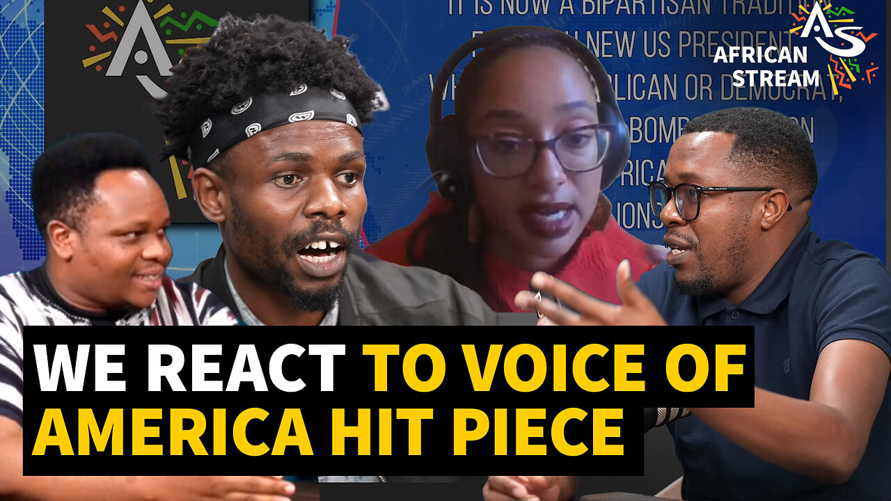 WE REACT TO VOICE OF AMERICA HIT PIECE