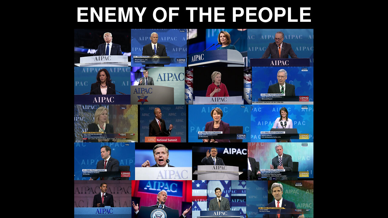 Who REALLY CONTROLS USA FOREIGN POLICY - (AIPAC) - American ISRAEL Public Affairs Committee