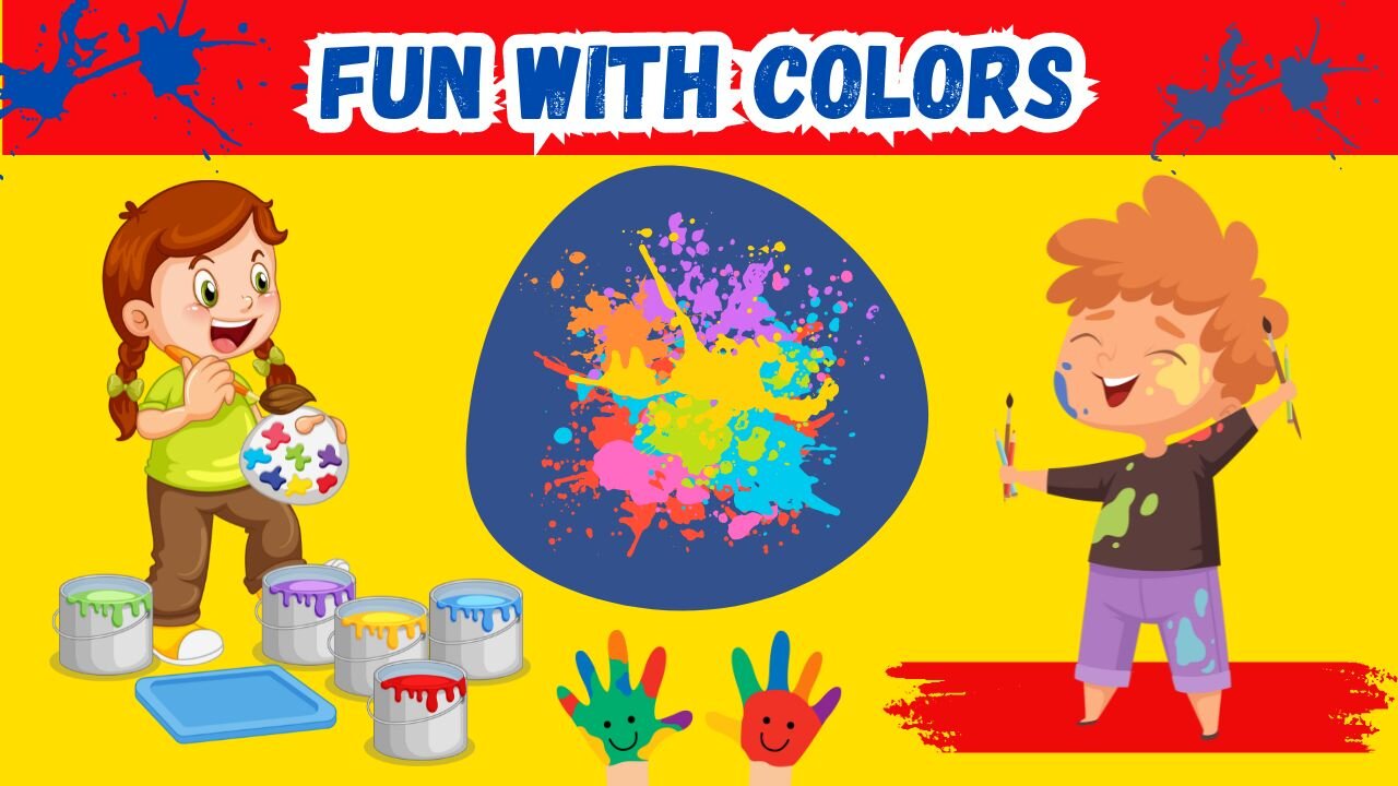 Colors Learning for Kids and Toddlers | Colors Song | Kids Vocabulary | Bright Spark Station