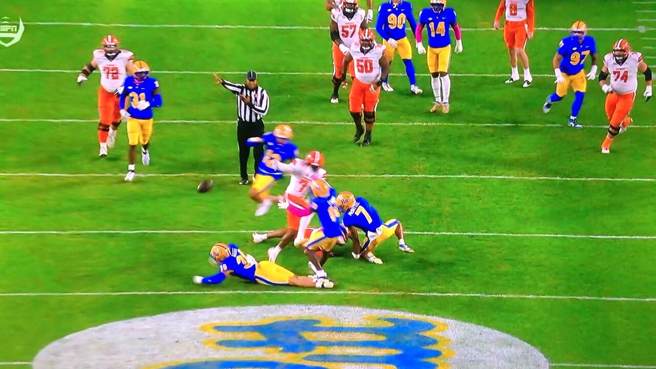 Panthers LB #30 B. George Int. Wait till you see this one ☝️