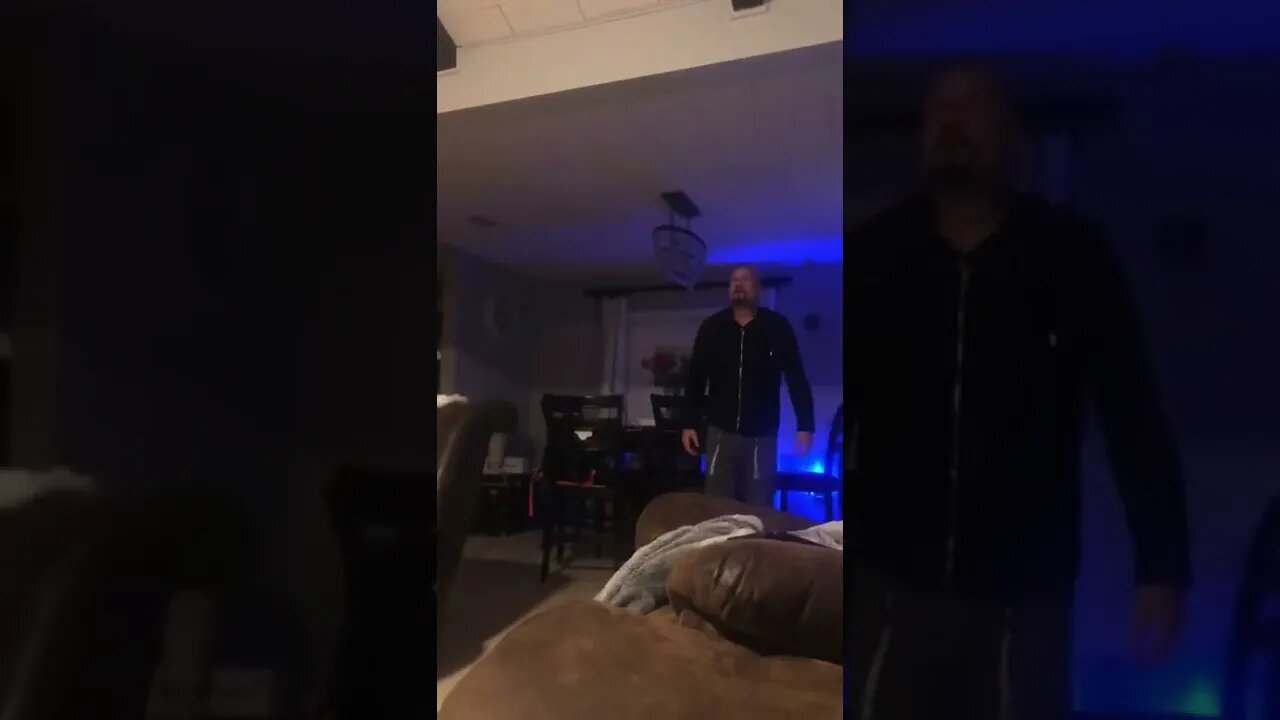 She was BORED so she dared me to touch my head on the ceiling 😂 #shorts