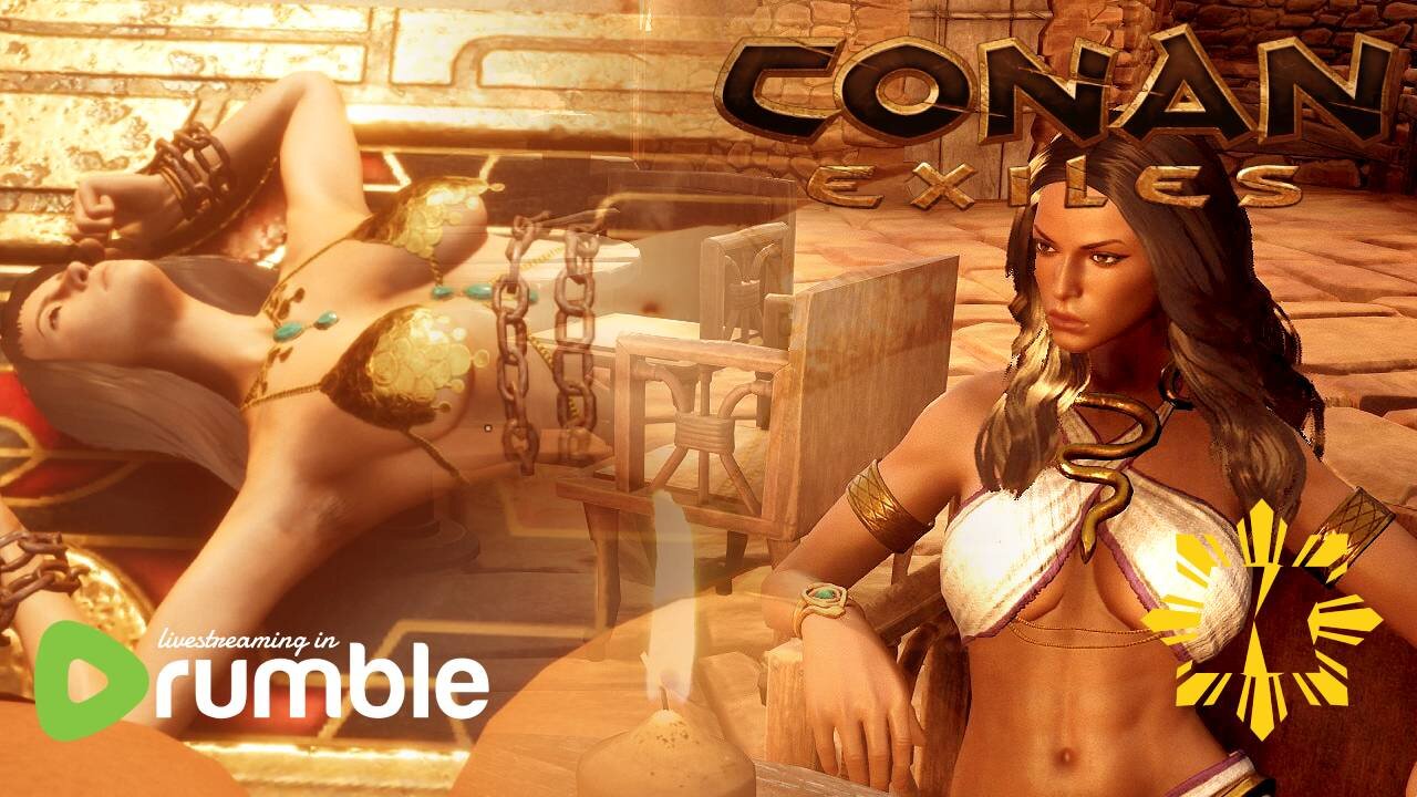 ▶️ WATCH » CONAN EXILES » MADE THE PYRAMID BETTER » A SHORT STREAM >_< [4/26/23]