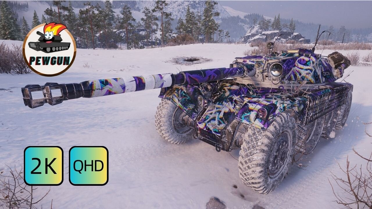 PANHARD EBR 105 鋼鐵之躍,戰場的霸主! | 10 kills 7k dmg | world of tanks | @pewgun77 