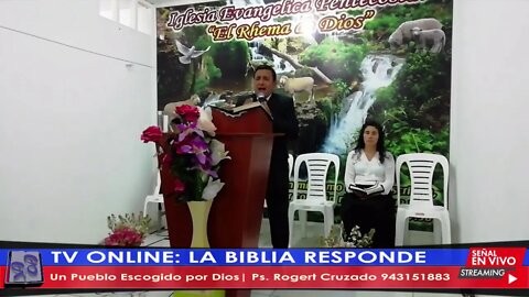 UN PUEBLO ESCOGIDO POR DIOS - PS. ROGERT CRUZADO | TV LA BIBLIA RESPONDE