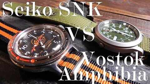 Seiko SNK805 vs. Vostok Amphibia: Best entry level Automatic Watch