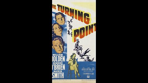 The Turning Point 1952, William Holden, Edmond O Brien; Film Noir