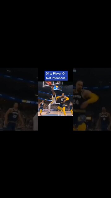Dirty Player Or Not Intentional