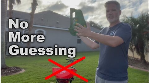 Mini-Lawn Spreader Makes Lawn Fertilizing Super Simpe