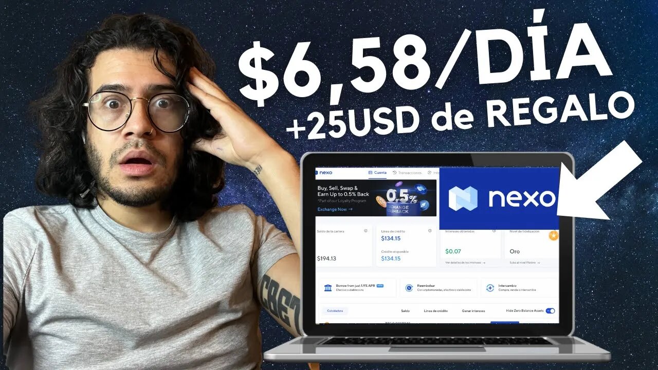 💰 STAKING de CRIPTOMONEDAS con NEXO | TUTORIAL en ESPAÑOL PASO a PASO