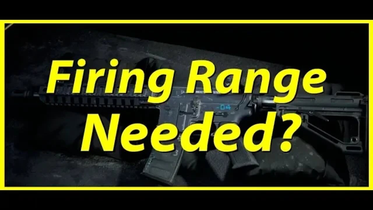 Modern Warfare Needs a Firing Range