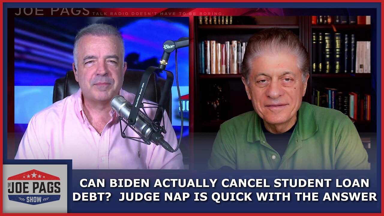 Canceling Debt to Ukraine to the Border -- We Get Into it With Judge Napolitano