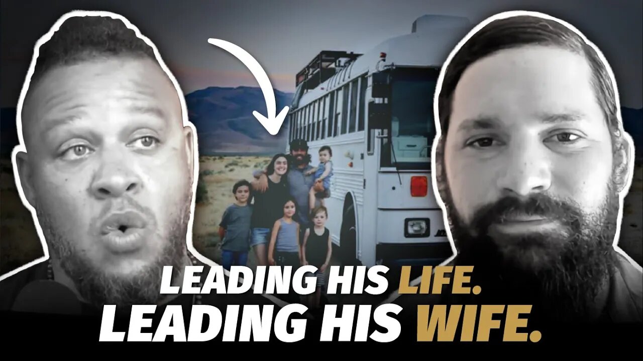 Man lives in his bus w/ wife & 10 KIDS.