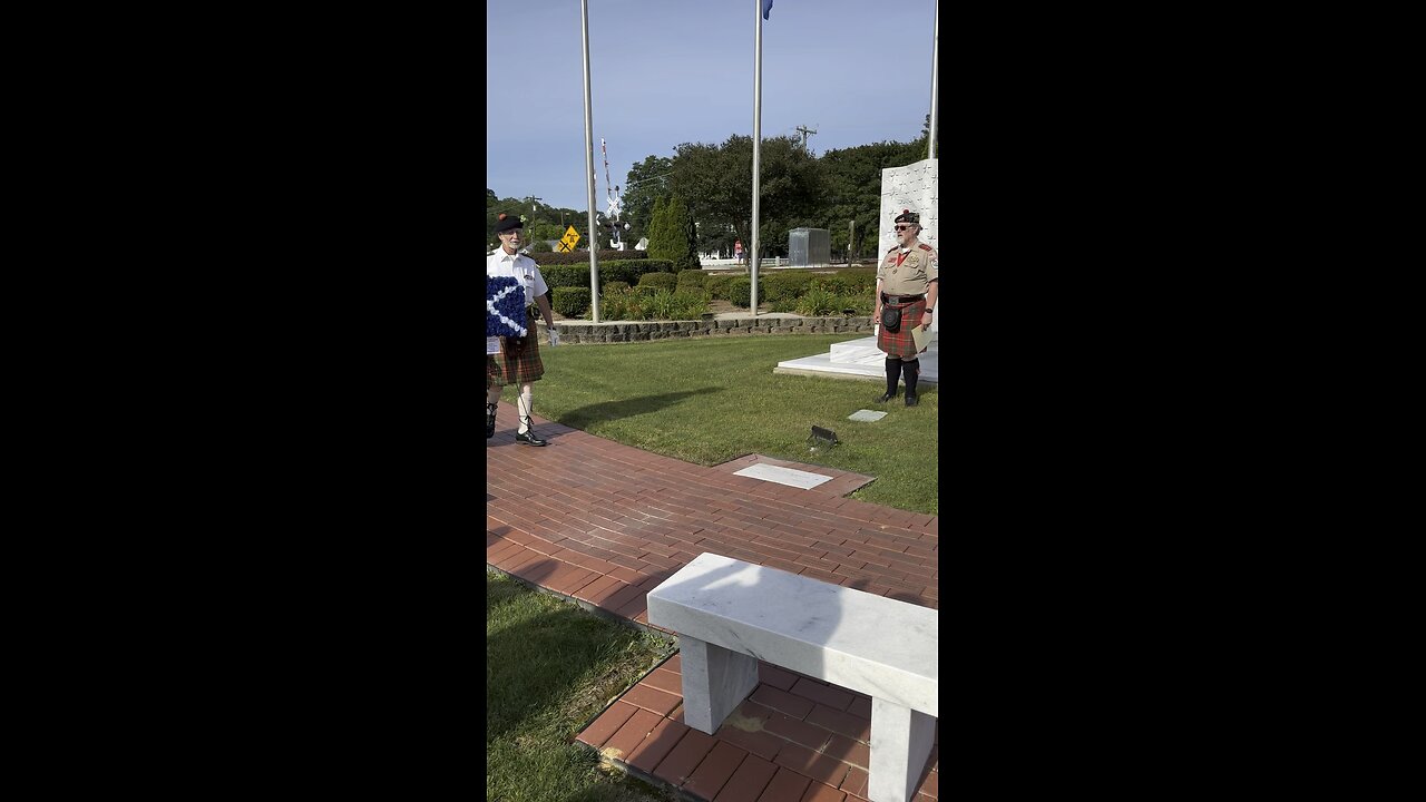 Clan Hay Society American Branch Veterans Memorial Wreath Laying Ceremony