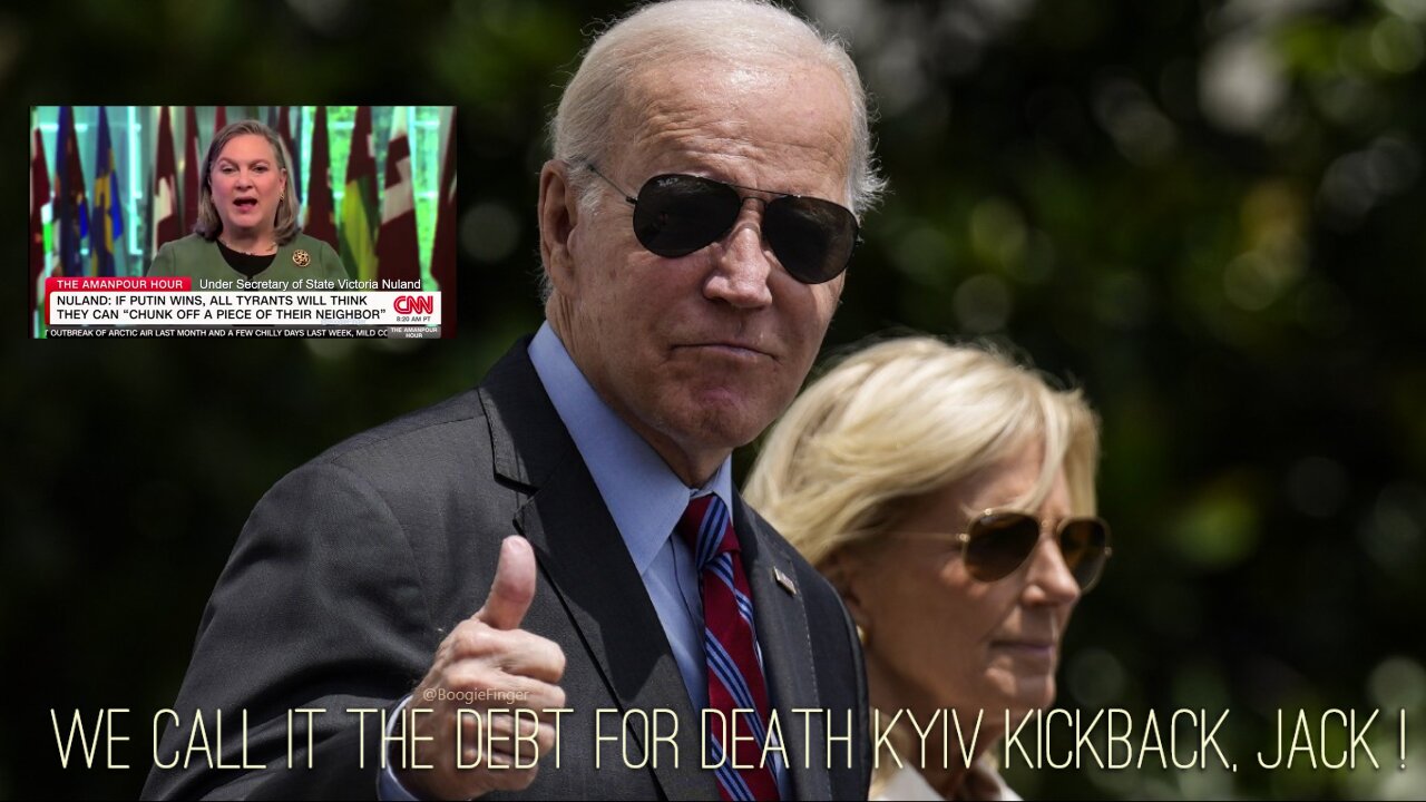 Biden Admin Sells War Profits to Weary Voters - Democrat's Debt for Death Kyiv Kickback