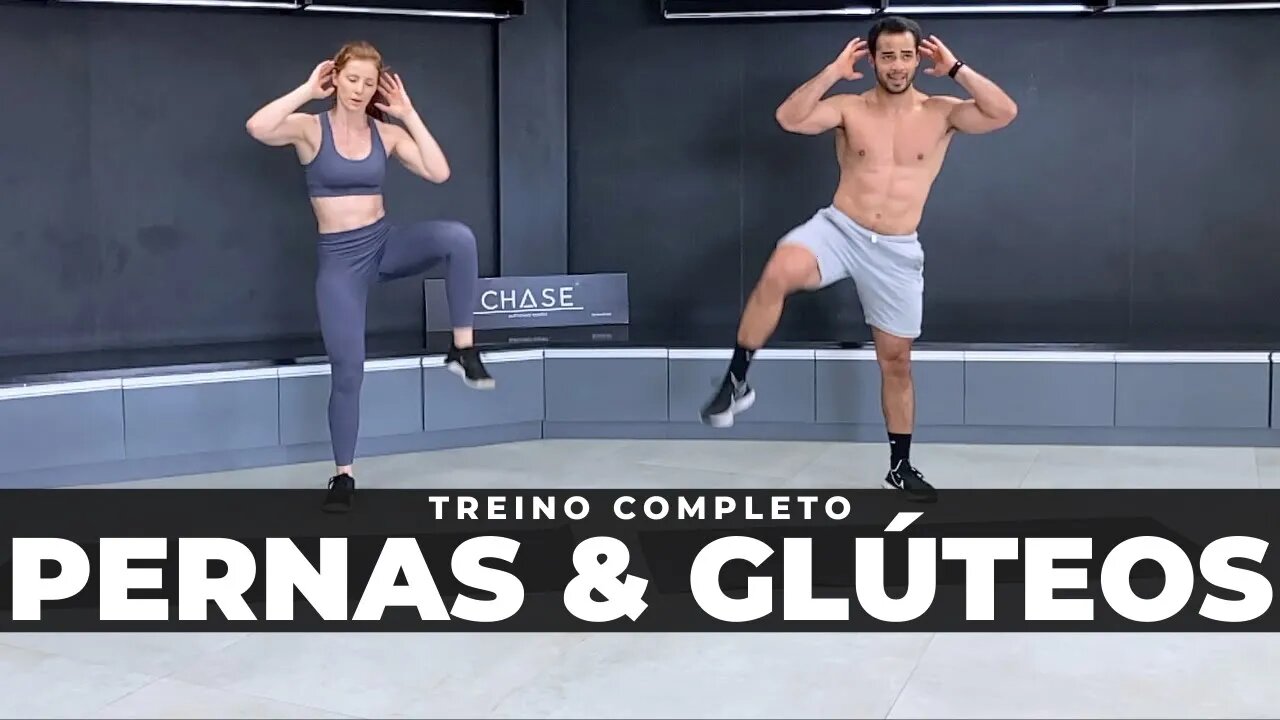 GLUTEOS & PERNA | TREINO INTENSO COMPLETO | SEM EQUIPAMENTO | @atividadecertabychase