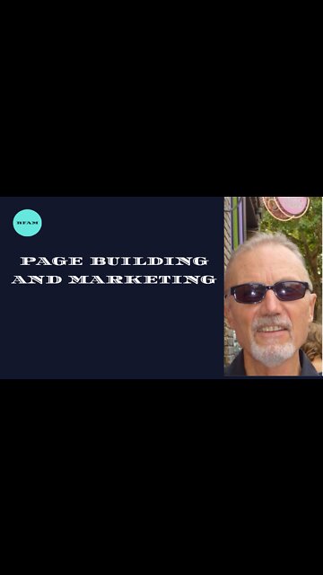 PAGE BUILDING AND MARKETING