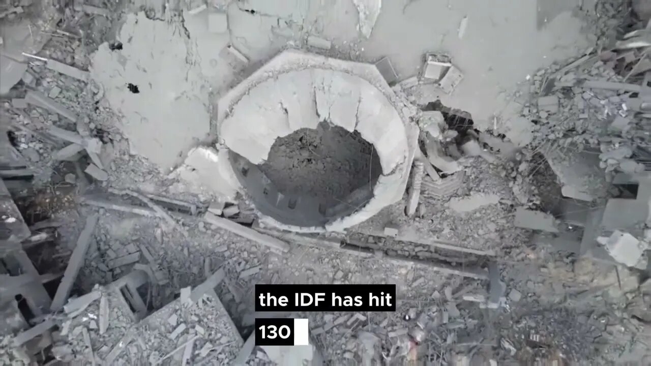 JUST IN: Drone Imagery from Gaza Unveiled by Bloomberg