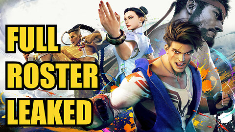 Full SF6 Roster Leaked - feat. BossBrown