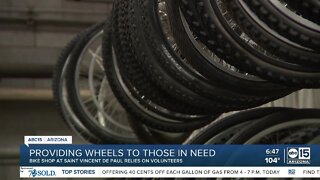 Providing wheels to those in need