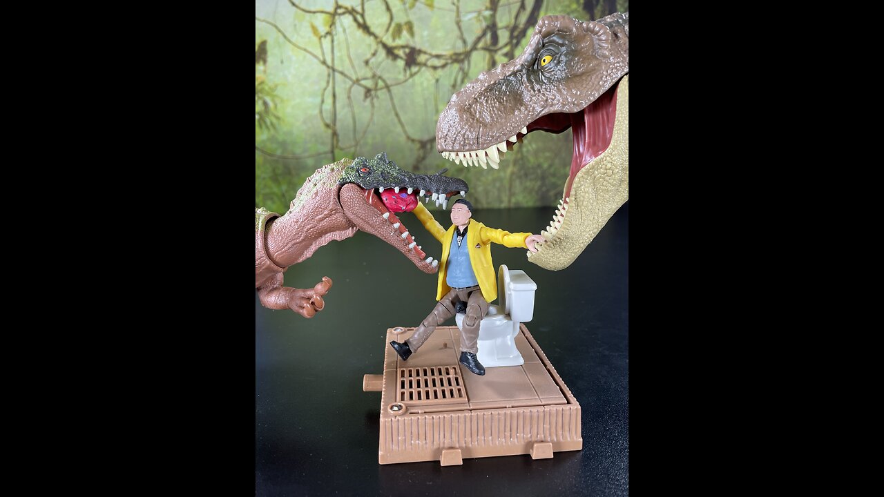 New Wild Roar Irritator Vs T-Rex Unboxed Jurassic World Dominion #DinosaurToys #shorts #jw4 #wdtoys