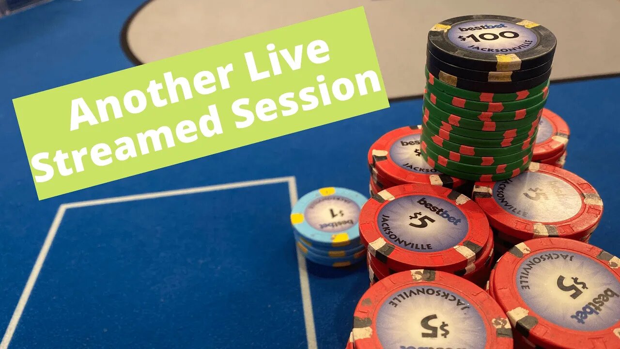 SWINGY LIVE STREAM SESSION AT BEST BET JACKSONVILLE - Kyle Fischl Poker Vlog Ep 80