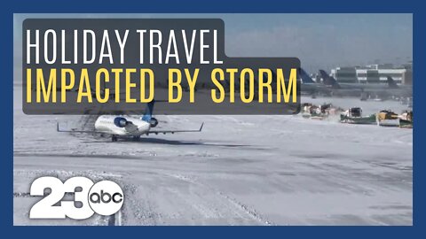 Major holiday storm impacts travel across the nation