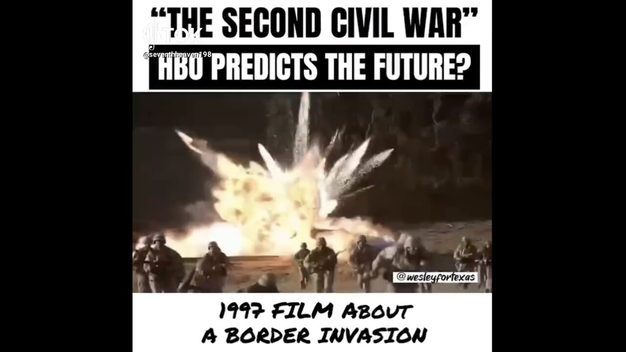 AMERICA SECOND CIVIL WAR👩‍🚀🚧⛔️🛗STARTS WITH BORDER INVASION🎪🎟️🚧🛃🛗💫