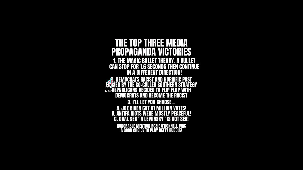 media propaganda