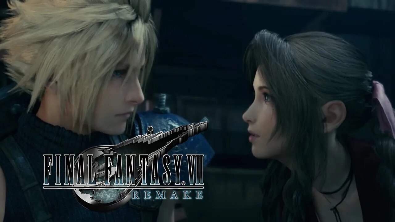 Final Fantasy VII Remake (PS4) - Playground "Date" with Cloud and Aerith