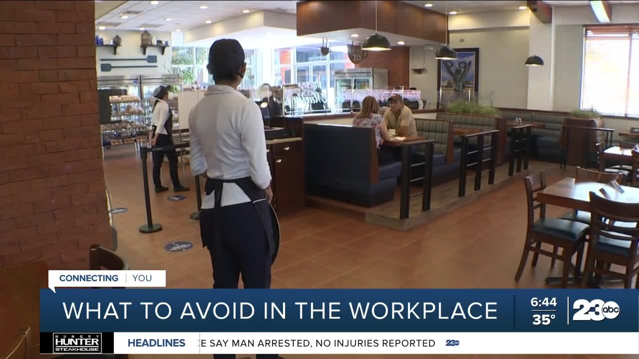 Kern Back in Business: What to avoid in the new workplace