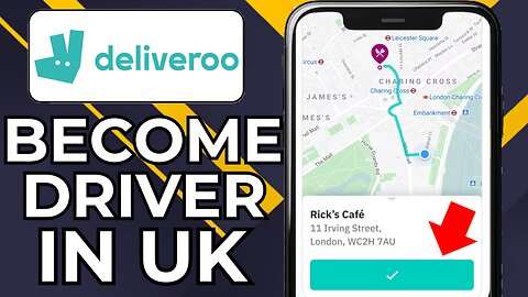 HOW TO BECOME DELIVEROO DRIVER UK