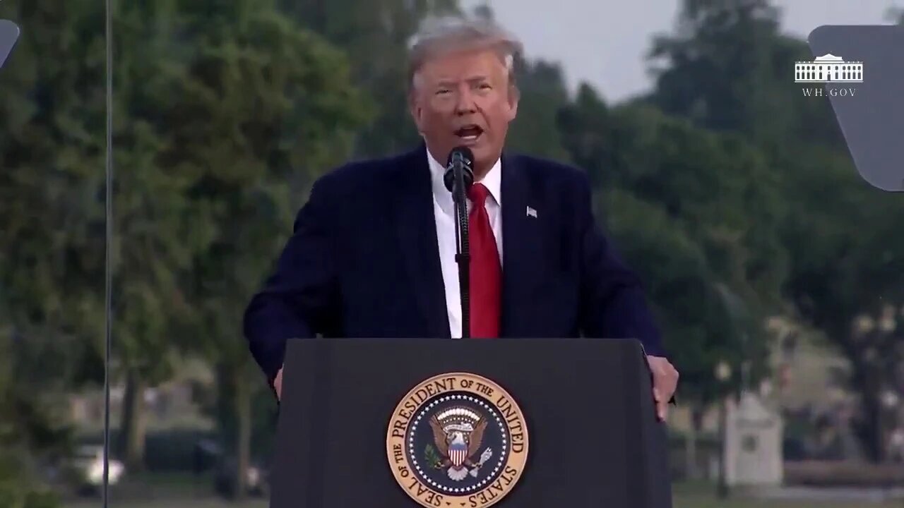 President Trump thanks front line health care workers