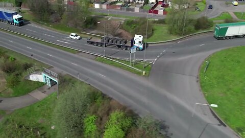Another Good Looking Daf Of Jaga Brothers Transport - Welsh Drones