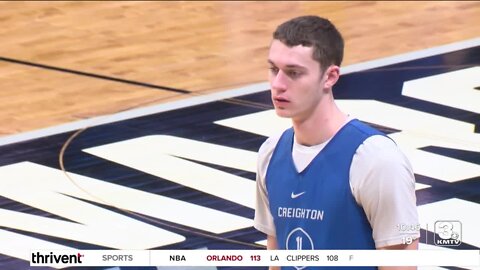 Creighton Men Prepare for Baylor