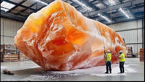 8,000,000 Pounds of Himalayan Salt to Salt Lamp 😳