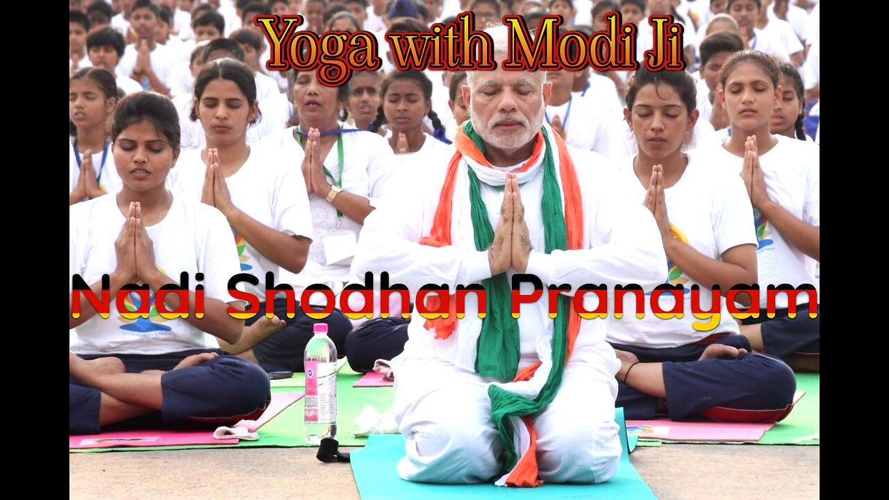 Yoga with Modi Nadi Shodhan Pranayam Hindi