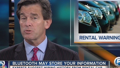 Bluetooth may store your information