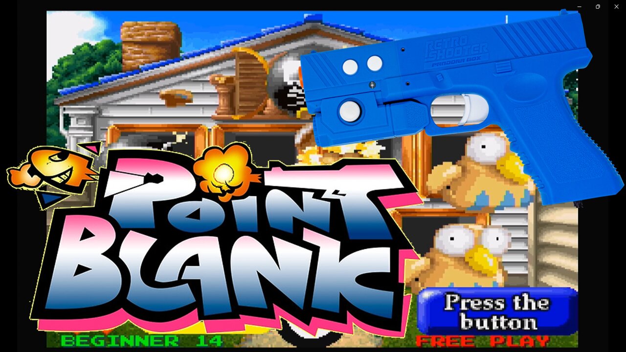 Point Blank Arcade Longplay. Lightgun