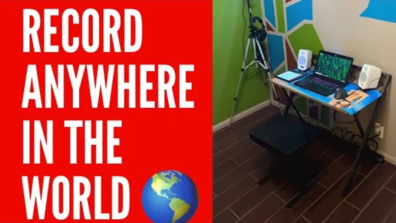 How to record music anywhere in the world 🌎