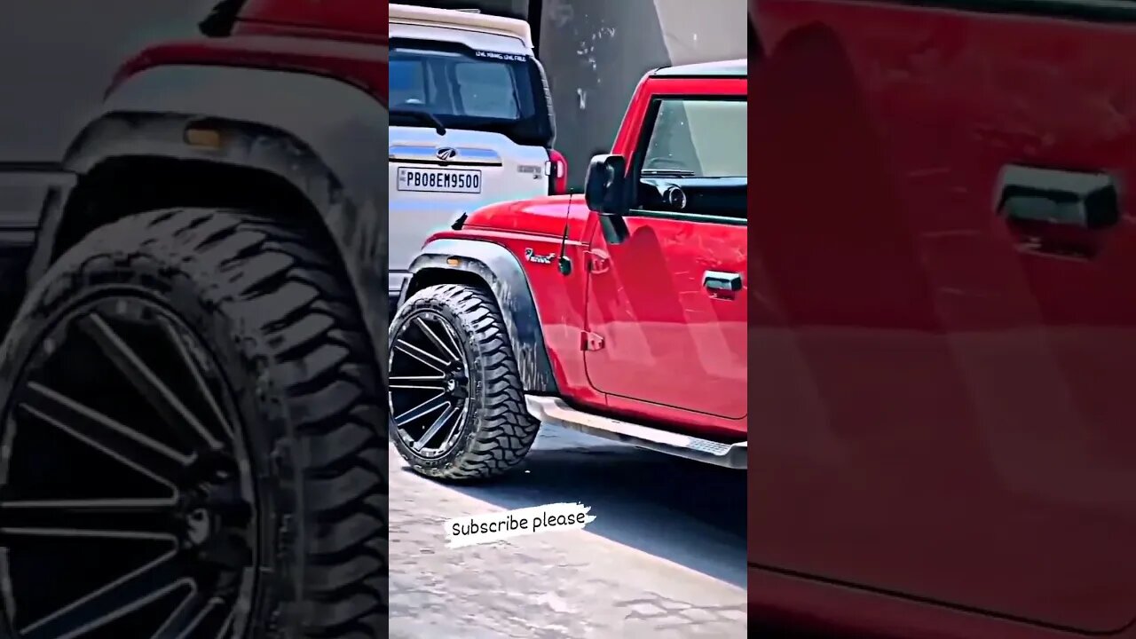 This thar look like Jeep Wrangler 👿👿 #onepercent_clubb #mahindrathar #thar #jeep #wrangler