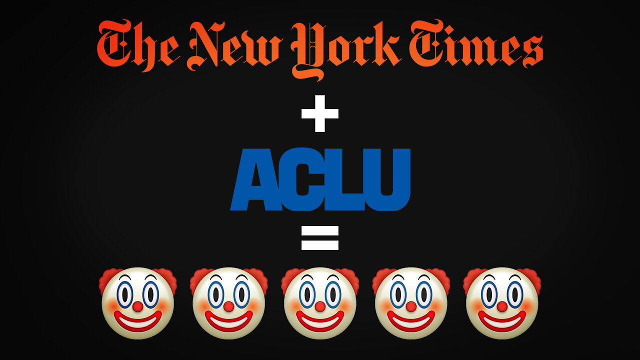 ACLU Tries To Say Vaccine Mandates Give Us MORE Civil Liberties 🤡🤡🤡